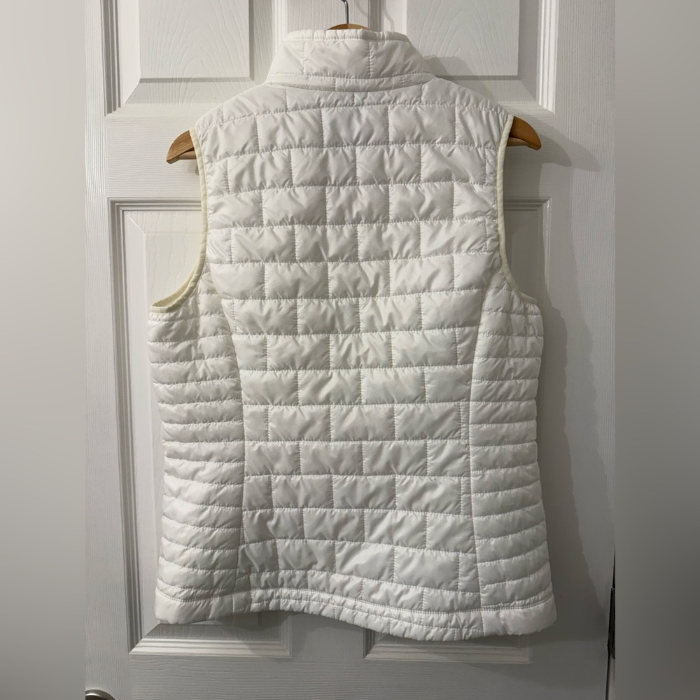Patagonia Nano Puff Vest Women's Size Large Birch White - Picture 2 of 7